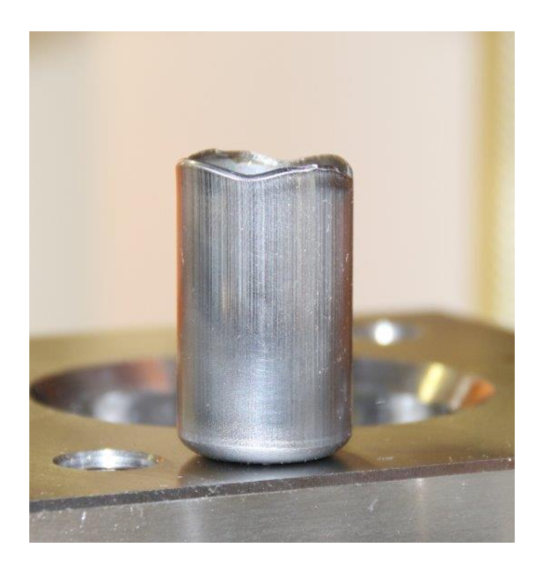 A Deep-drawn Part Stamped by A Servo Press with The Perfact and Smooth Surface.