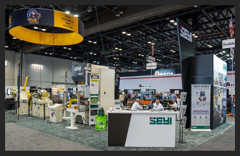 SEYI collaborates with COE on automated press line solutions.
