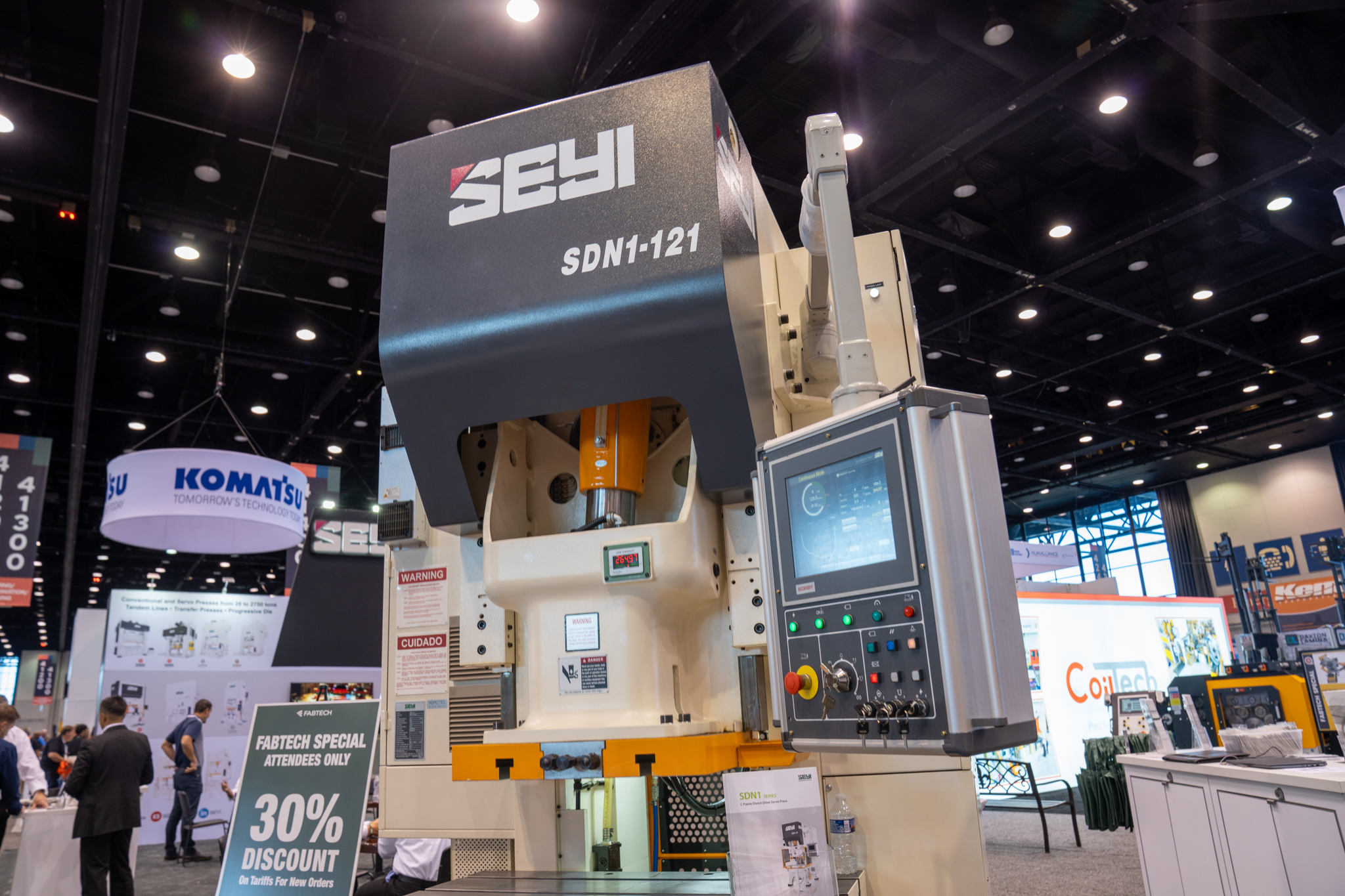 SEYI-America Successfully Exhibited at Fabtech 2025.